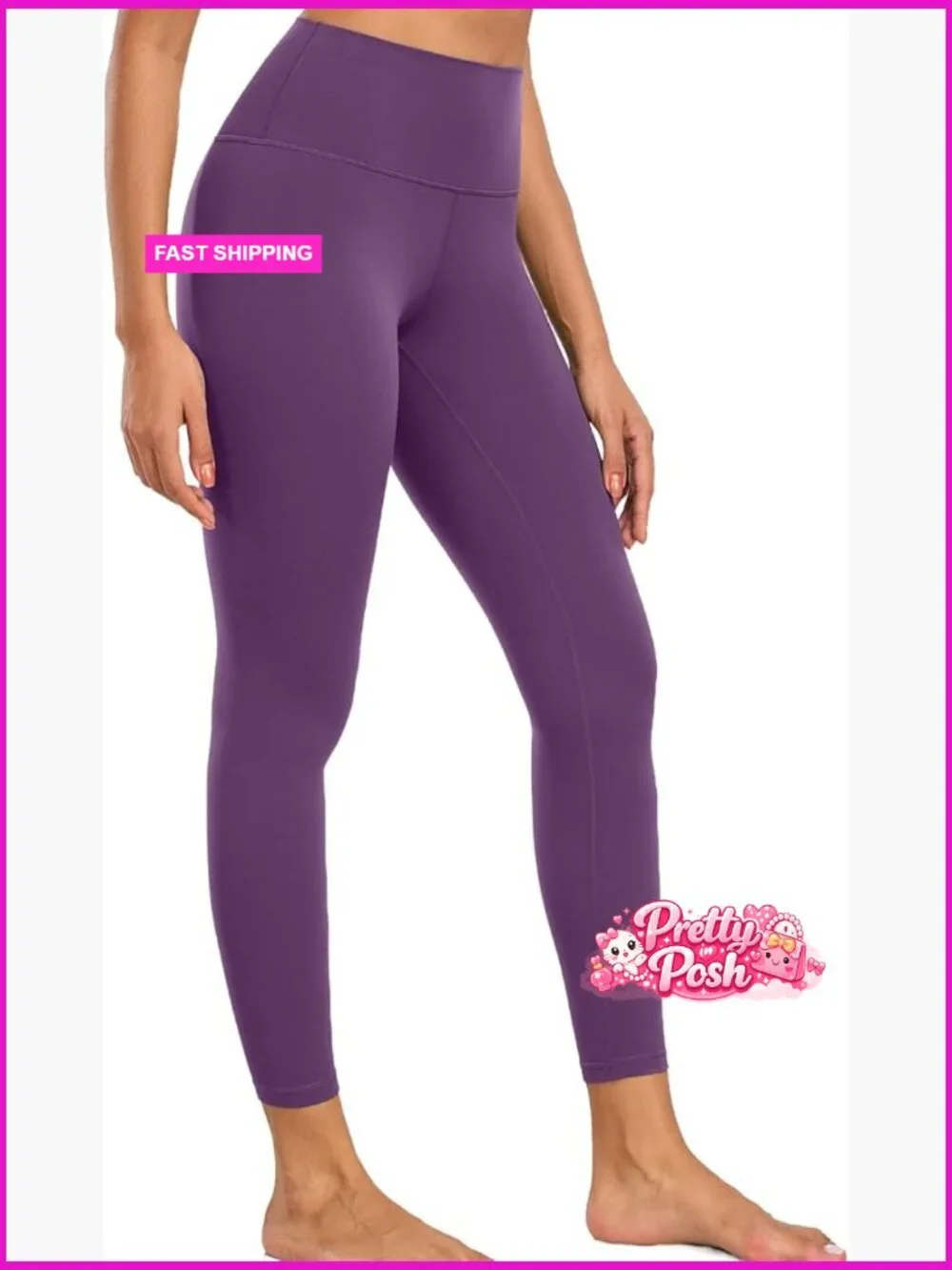 Polyamide Lycra High Waisted Yoga Leggings 25